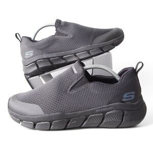 Skechers Flex 3.0 Aventide Slip-on Mesh Sneakers Triple Black 52823 Men's 10